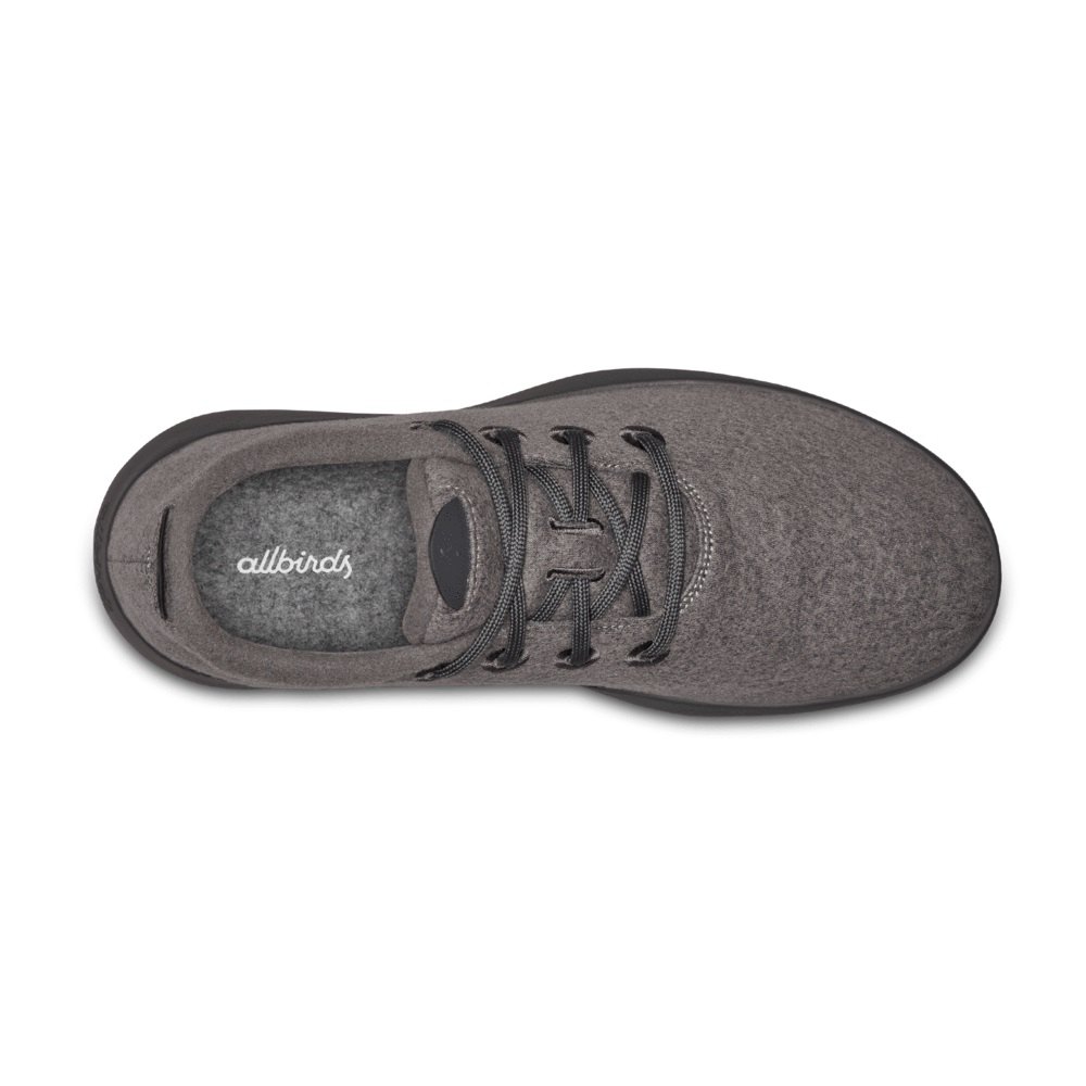 Allbirds Women\'s Sneakers Dark Grey - Wool Runner Mizzles - 19234DFBG